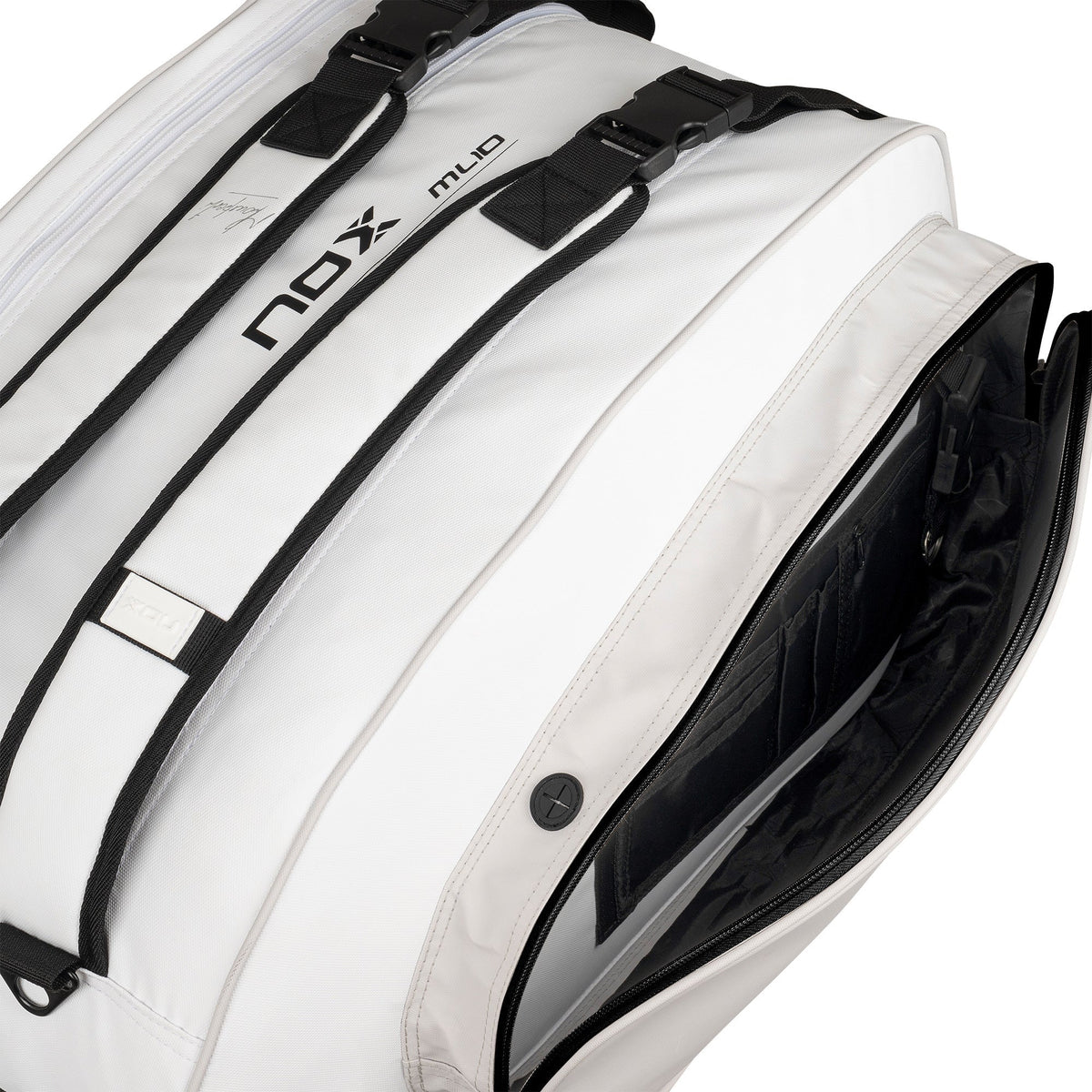 NOX ML10 Team Padel Bag – White/Grey