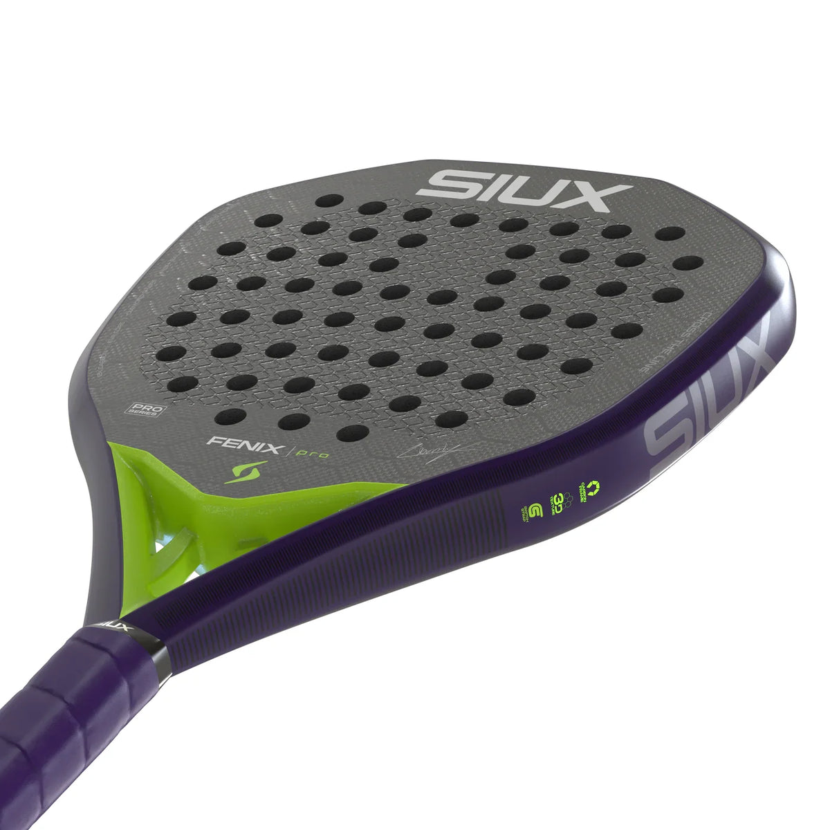 2026 Siux Fenix Pro Glow Purple Leo Ausburger