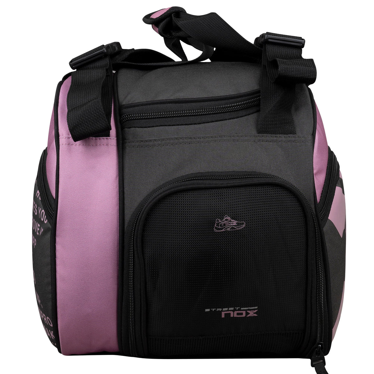 NOX Street Series Racket Bag – Pink/Grey